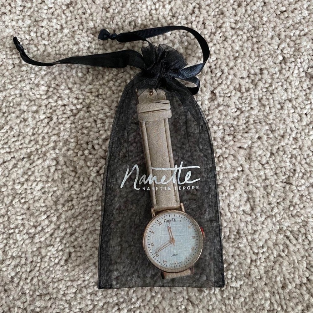 Nanette Lepore Pink & Rose Gold Watch